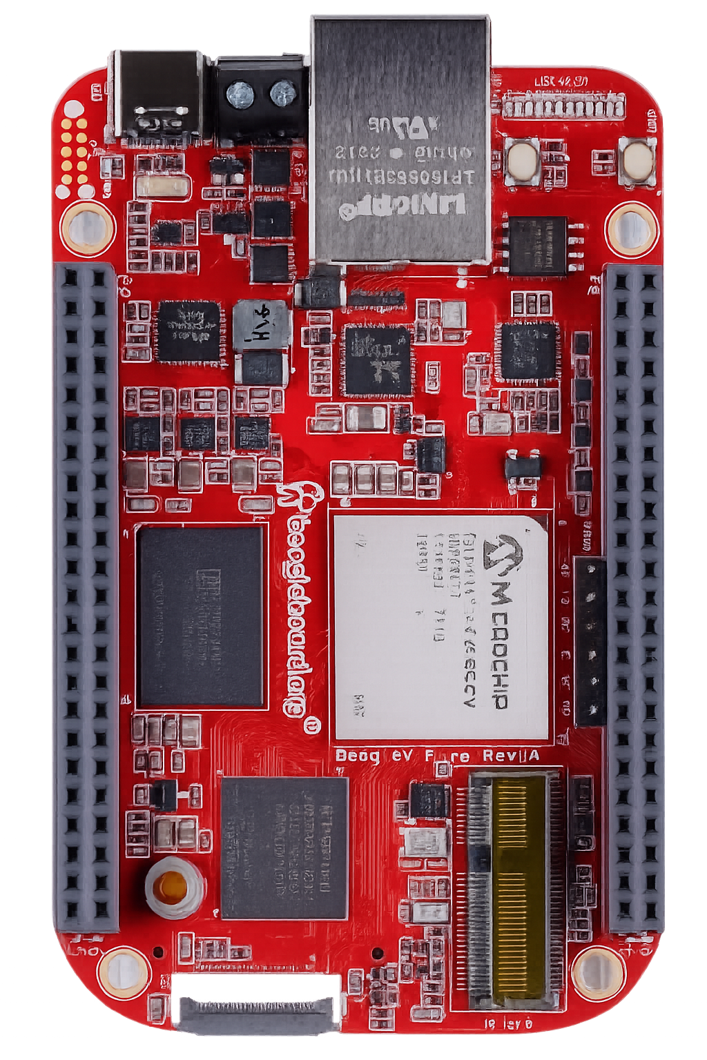 A1 industrial gateway with BeagleV-Fire compute board